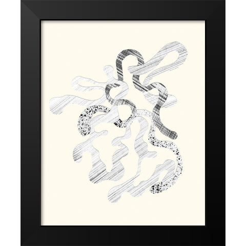 Cattywampus II Black Modern Wood Framed Art Print by Douglas, Jamie