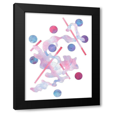 Paint Cloud II Black Modern Wood Framed Art Print by Douglas, Jamie