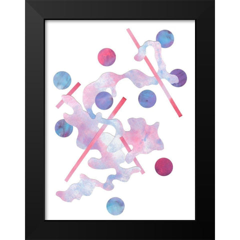 Paint Cloud II Black Modern Wood Framed Art Print by Douglas, Jamie