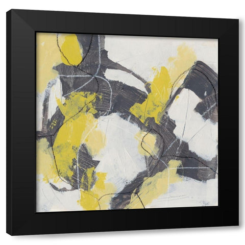 Ratio I Black Modern Wood Framed Art Print with Double Matting by Vess, June Erica
