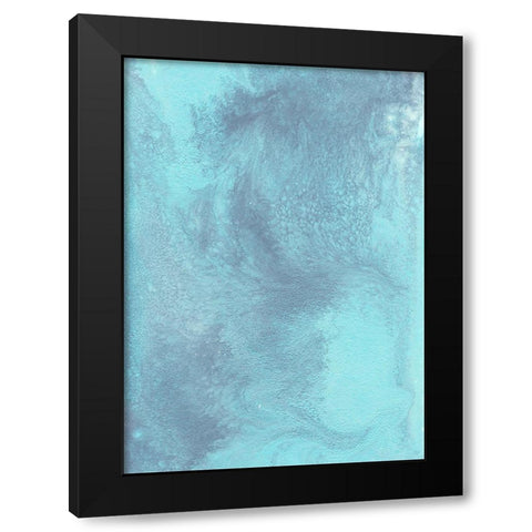 Arctic Brilliancy I Black Modern Wood Framed Art Print with Double Matting by Moore, Regina