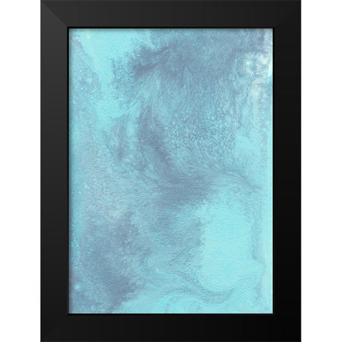 Arctic Brilliancy I Black Modern Wood Framed Art Print by Moore, Regina