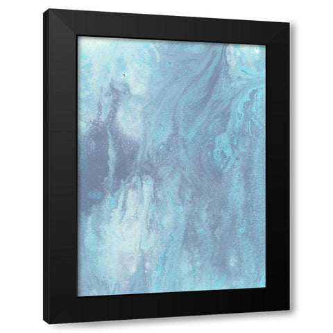 Arctic Brilliancy II Black Modern Wood Framed Art Print by Moore, Regina