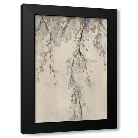 Casual Shade I Black Modern Wood Framed Art Print with Double Matting by Dixon, Samuel
