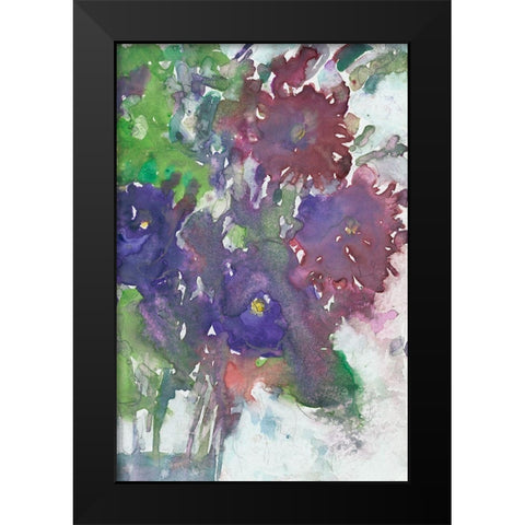 Garden Wild Things II Black Modern Wood Framed Art Print by Dixon, Samuel