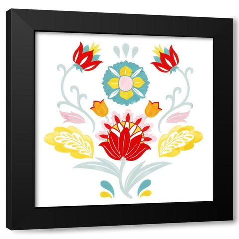 Taza I Black Modern Wood Framed Art Print with Double Matting by Popp, Grace