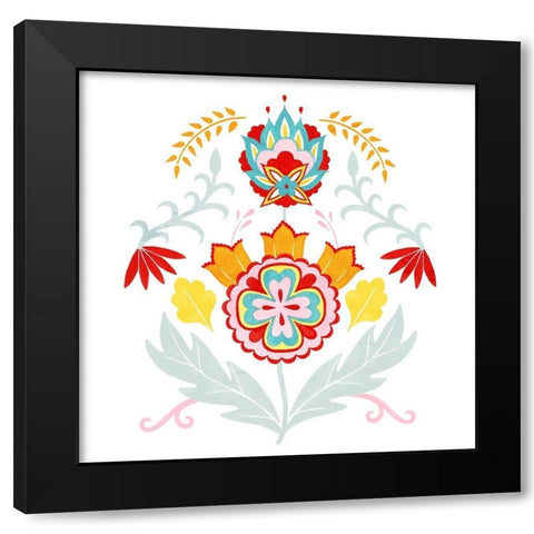 Taza III Black Modern Wood Framed Art Print with Double Matting by Popp, Grace