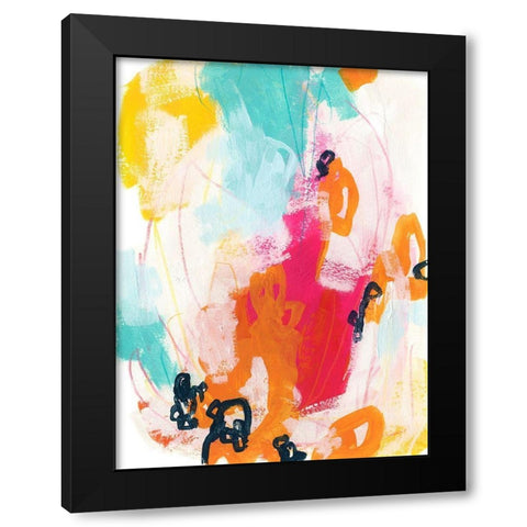 Bright Side II Black Modern Wood Framed Art Print with Double Matting by Vess, June Erica
