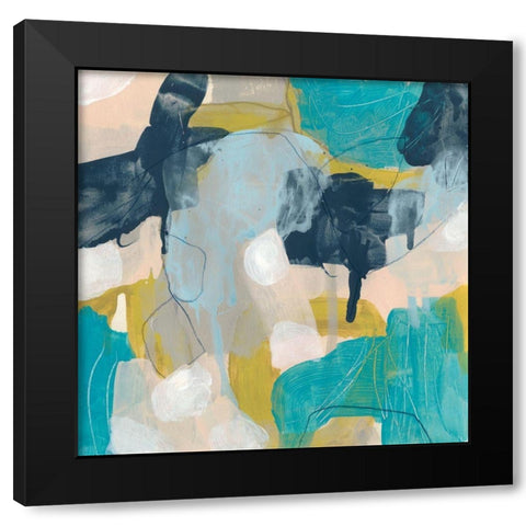 Sonic Fossile I Black Modern Wood Framed Art Print with Double Matting by Vess, June Erica