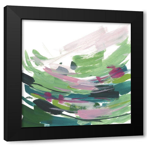 Color Limited II Black Modern Wood Framed Art Print by Wang, Melissa