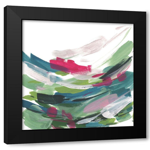 Color Limited IV Black Modern Wood Framed Art Print with Double Matting by Wang, Melissa