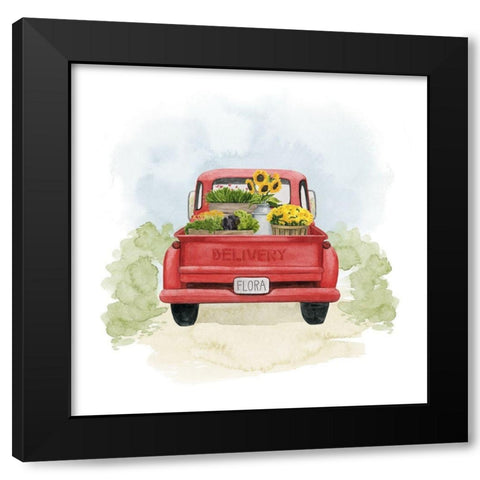 Farm Flora I Black Modern Wood Framed Art Print by Popp, Grace