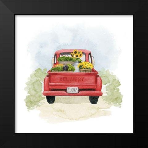 Farm Flora I Black Modern Wood Framed Art Print by Popp, Grace