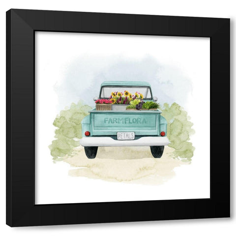 Farm Flora II Black Modern Wood Framed Art Print by Popp, Grace