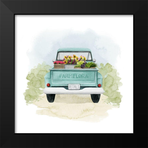 Farm Flora II Black Modern Wood Framed Art Print by Popp, Grace