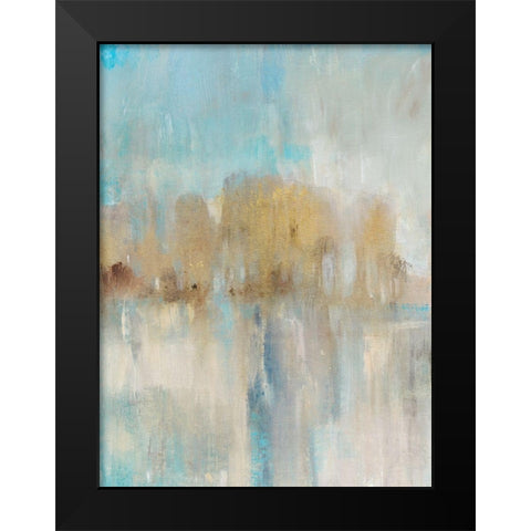 Trees Aglow II Black Modern Wood Framed Art Print by OToole, Tim