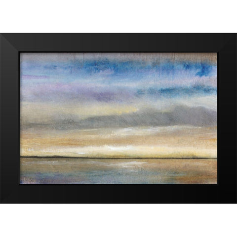 Evening Calm I Black Modern Wood Framed Art Print by OToole, Tim