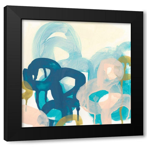 Filament I Black Modern Wood Framed Art Print by Vess, June Erica
