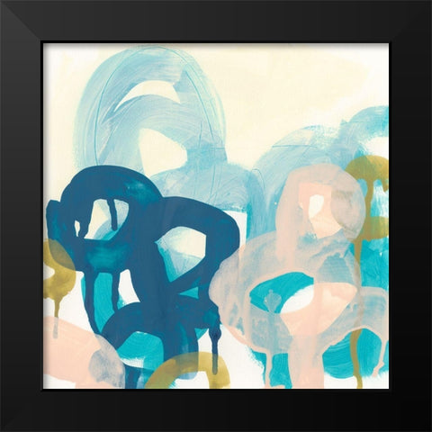 Filament I Black Modern Wood Framed Art Print by Vess, June Erica