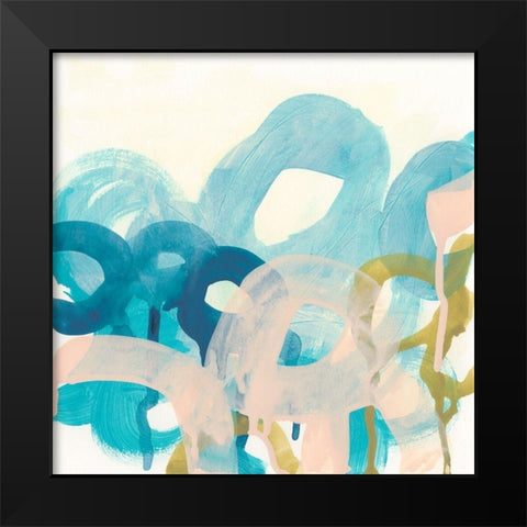 Filament II Black Modern Wood Framed Art Print by Vess, June Erica
