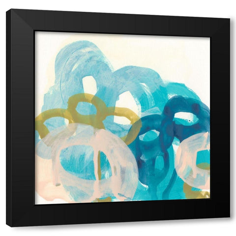 Filament III Black Modern Wood Framed Art Print by Vess, June Erica