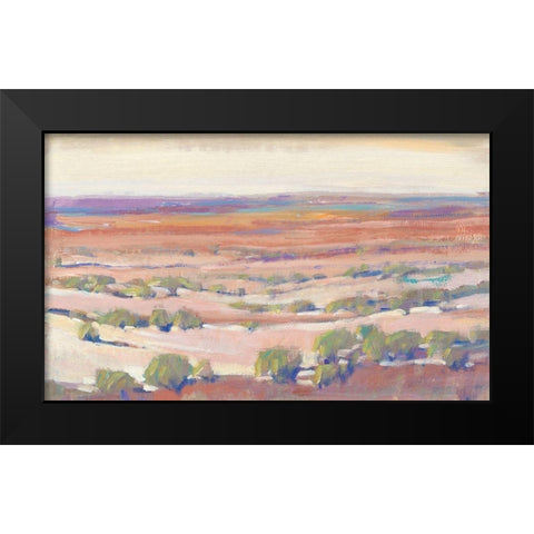 High Desert Pastels I Black Modern Wood Framed Art Print by OToole, Tim