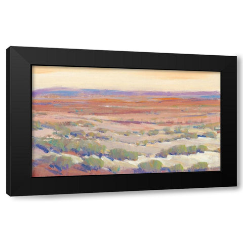 High Desert Pastels II Black Modern Wood Framed Art Print with Double Matting by OToole, Tim