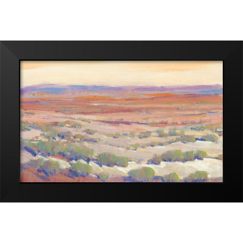 High Desert Pastels II Black Modern Wood Framed Art Print by OToole, Tim