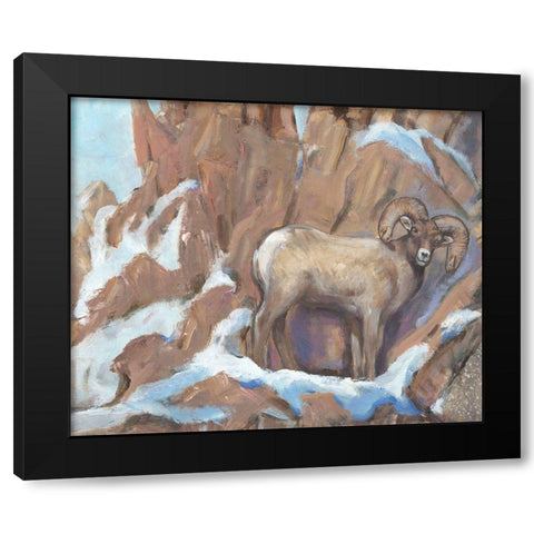 View From the Top III Black Modern Wood Framed Art Print with Double Matting by OToole, Tim