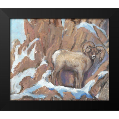 View From the Top III Black Modern Wood Framed Art Print by OToole, Tim