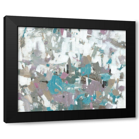 Bits and Pieces I Black Modern Wood Framed Art Print with Double Matting by OToole, Tim