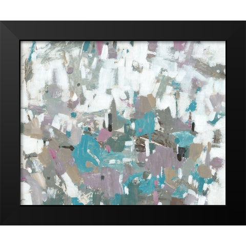 Bits and Pieces I Black Modern Wood Framed Art Print by OToole, Tim