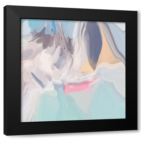 Environmental Vibrations III Black Modern Wood Framed Art Print by Orlov, Irena