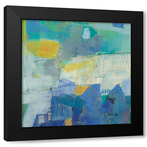 Brontide I Black Modern Wood Framed Art Print with Double Matting by Jachimiec, Sue