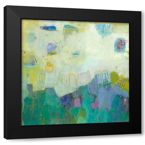 Brontide II Black Modern Wood Framed Art Print by Jachimiec, Sue