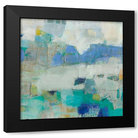Brontide III Black Modern Wood Framed Art Print with Double Matting by Jachimiec, Sue