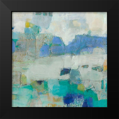 Brontide III Black Modern Wood Framed Art Print by Jachimiec, Sue