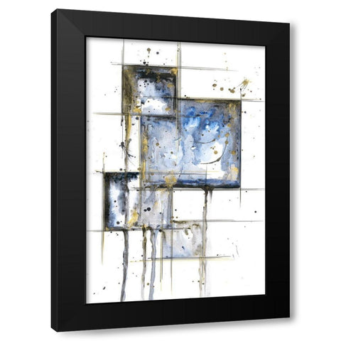 Pioneer I Black Modern Wood Framed Art Print by Llama, Lily