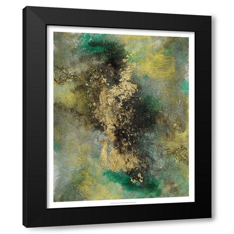 The Turn Of Events I Black Modern Wood Framed Art Print with Double Matting by Liama, Lily