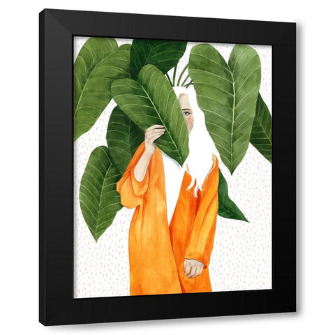 Daughter Nature I Black Modern Wood Framed Art Print by Popp, Grace