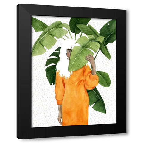 Daughter Nature II Black Modern Wood Framed Art Print with Double Matting by Popp, Grace