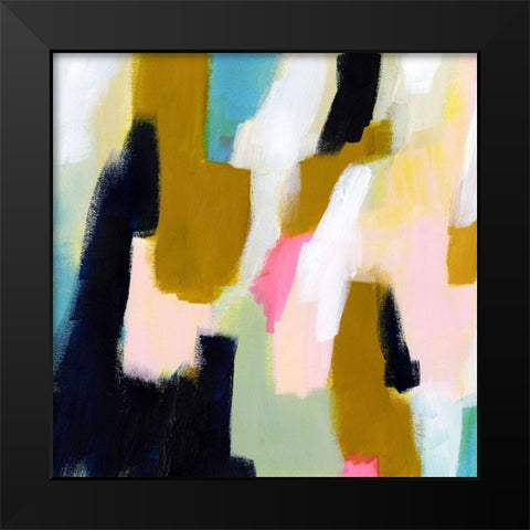 Sunder I Black Modern Wood Framed Art Print by Borges, Victoria