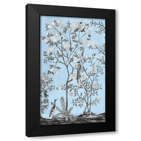Tree of Life Chinoi II Black Modern Wood Framed Art Print with Double Matting by Wang, Melissa