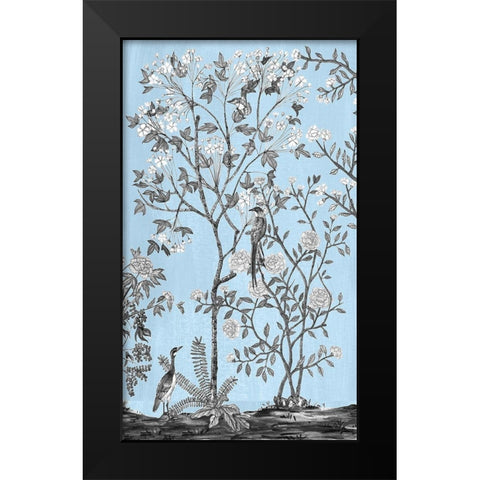 Tree of Life Chinoi II Black Modern Wood Framed Art Print by Wang, Melissa