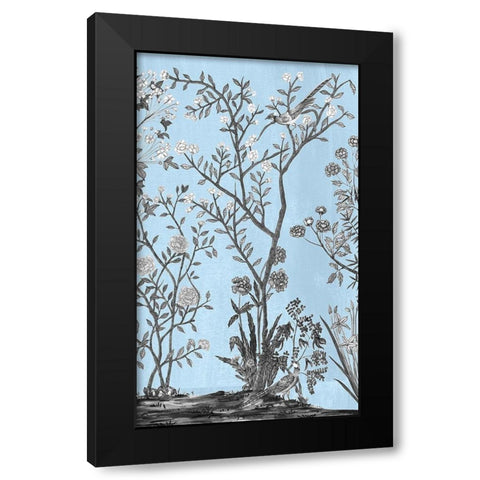 Tree of Life Chinoi III Black Modern Wood Framed Art Print with Double Matting by Wang, Melissa