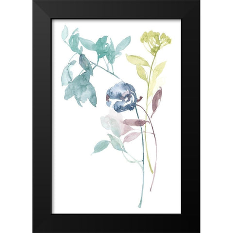 Dancing in the Light I Black Modern Wood Framed Art Print by Goldberger, Jennifer