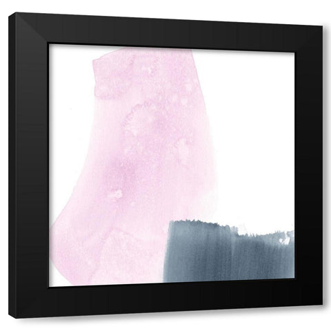 Color Swatch II Black Modern Wood Framed Art Print by Vess, June Erica