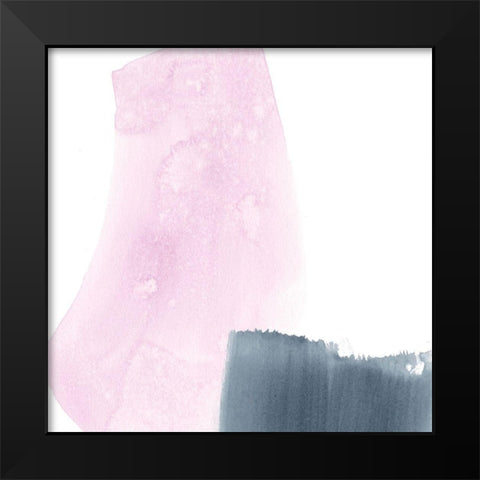 Color Swatch II Black Modern Wood Framed Art Print by Vess, June Erica