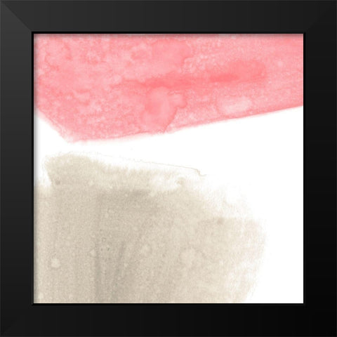 Color Swatch III Black Modern Wood Framed Art Print by Vess, June Erica
