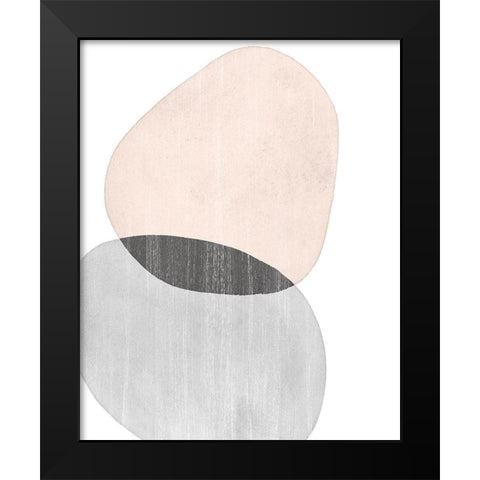 Shifting Spheres I Black Modern Wood Framed Art Print by Popp, Grace